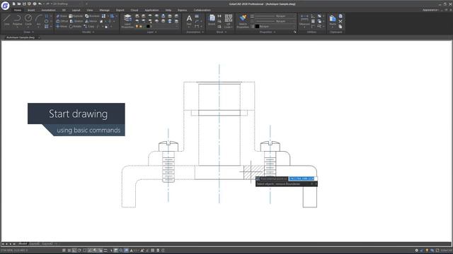 GstarCAD Express Tools- Autolayer смотреть онлайн