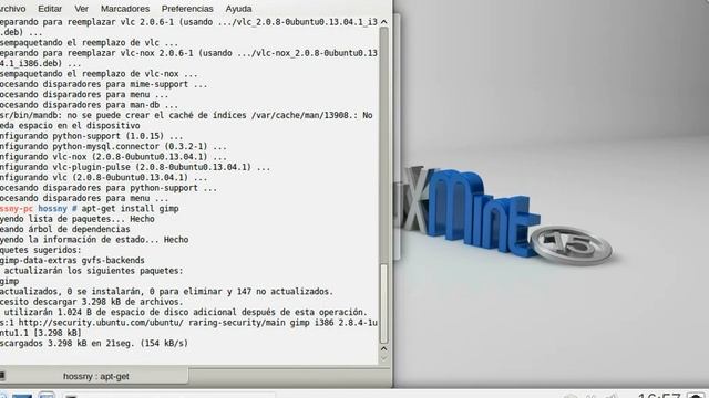 LInux MInt-UGB WorkBench VLC Gimp