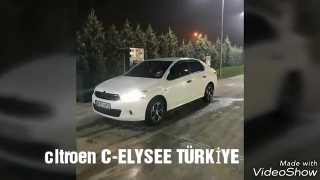 Citroen C-ELYSEE TÜRKİYE üye araçları vol3. смотреть онлайн