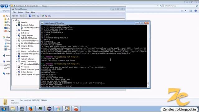 ESP32 IDF + Msys + Eclipse Setting up on Windows ( Reupload with clear sound ) смотреть онлайн