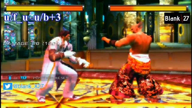 Broken Tekken 6 PSP CLAUDIO Movelist смотреть онлайн