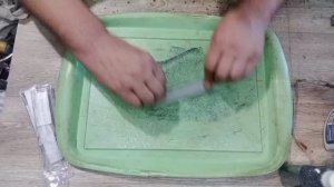 вскрытие и притирка нового алмазного бруска