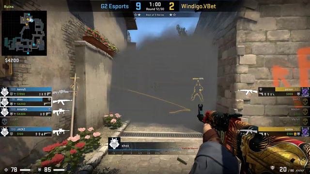 ESports - CS:GO, G2 vs Windigo, ESL Pro League Season 9 Europe (21st of April 2019), Inferno - Map смотреть онлайн