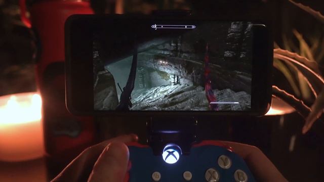 Play Skyrim from your Android Phone смотреть онлайн