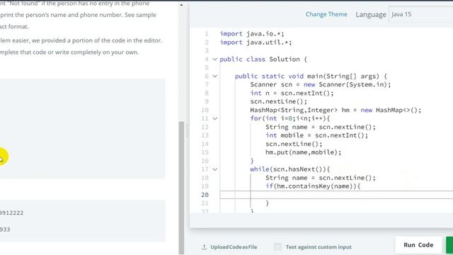 #25 java map hackerrank solution - Java 15| Hackerrank Java смотреть онлайн