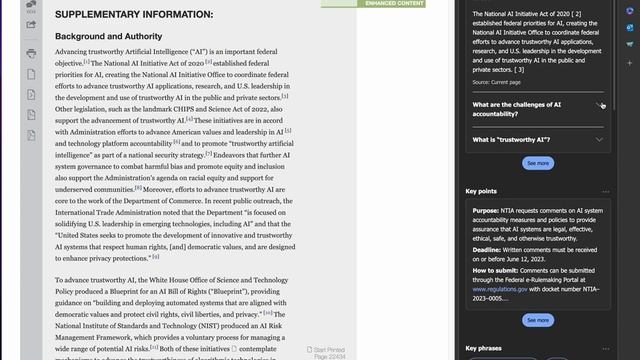 How to Use Microsoft Edge and Bing Chat to Review AI Accountability Policies смотреть онлайн