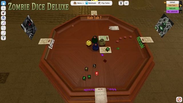 (16+) Zombie Dice Deluxe [Мозгиии] 2016-02-14 смотреть онлайн
