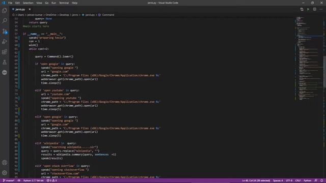 How to create A.I PERSONAL ASSISTANT in python | in TELUGU | desktop voice assistant project смотреть онлайн