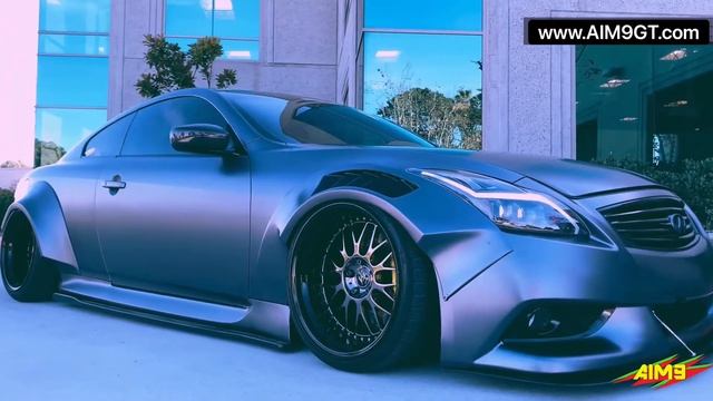 AIM9GT Infiniti G37 Aggressive Fender Flares BRUTAL COUPE смотреть онлайн