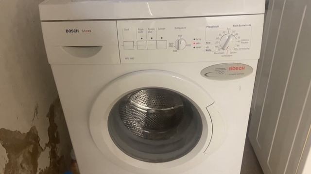 Bosch Maxx WFL 1662 Washing Machine / Service Mode смотреть онлайн