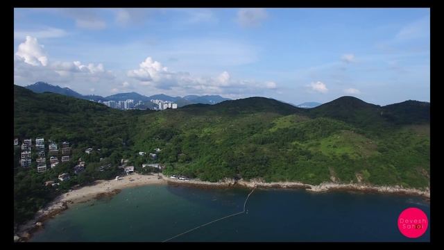 Lamma Island (4K Drone Video) - Beautiful Island In Hong Kong смотреть онлайн