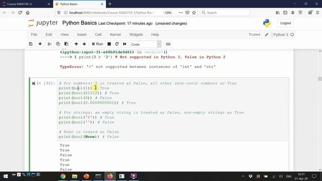 Quantitative Biological Research with Python - Lesson 1, TA 2/4 - Introduction & Basics смотреть онлайн