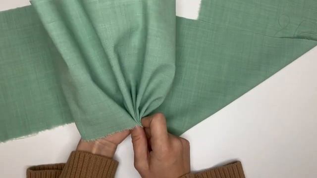 Костюмная шерсть стрейч Разбеленный светло-зеленый меланж 10102333 смотреть онлайн