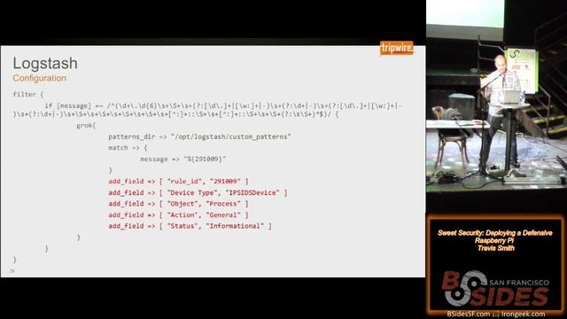 BSidesSF 2016 - Sweet Security: Deploying a Defensive Raspberry Pi (Travis Smith) смотреть онлайн