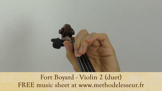 Fort Boyard - violin 2 (duet) - tutorial learning смотреть онлайн