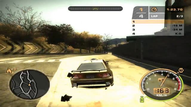 Need For Speed: Most Wanted (2005) - Race #11 - City Center (Lap Knockout) смотреть онлайн