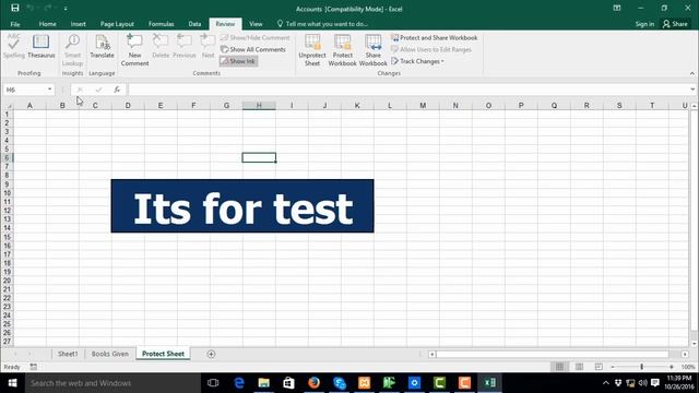 How to Remove a Password From a Protected Worksheet or Workbook in Excel 2016 смотреть онлайн