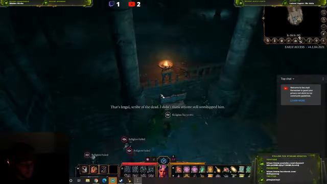 Baldurs gate 3: Warlock game play смотреть онлайн
