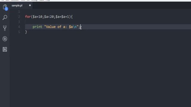 Perl Programming For Loop смотреть онлайн