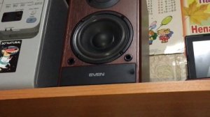 Басс тест колонок SVEN SPS-702