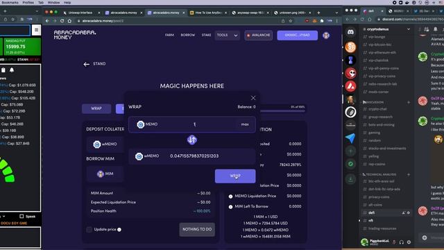 How To Bridge and Swap $TIME / Wonderland on Ethereum / Uniswap смотреть онлайн