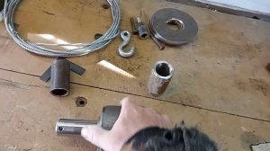 Лебёдка из трещётки, своими руками.