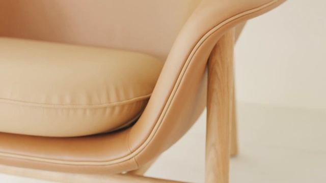 Normann Copenhagen Drape Lounge Chair смотреть онлайн