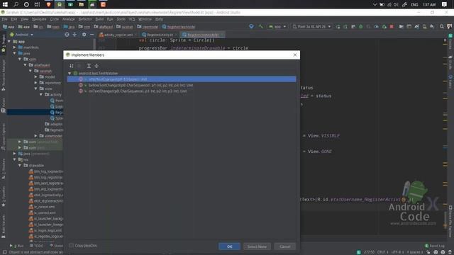 Clone Sarahah App By Firebase Part 12 How To Search on Firebase by using EditTextaddTextChangedLis смотреть онлайн
