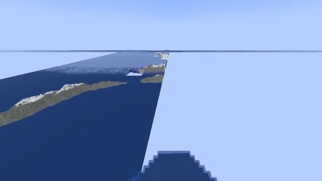 Minecraft Distant Horizons Server Scan Timelapse смотреть онлайн