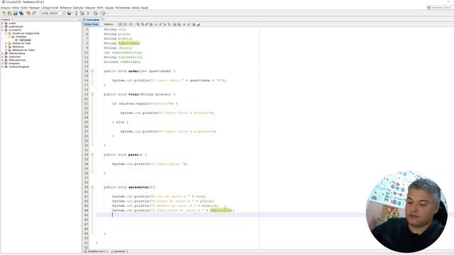 Implementando o simulador de circuito de carros - Atividade prática_01 OO смотреть онлайн