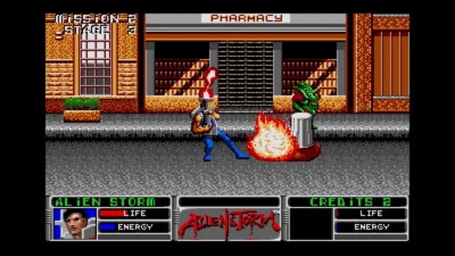 Alien Storm - Atari ST (1991) смотреть онлайн