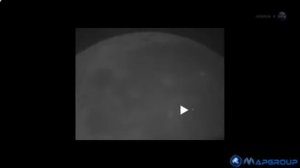 Падение метеорита на Луну