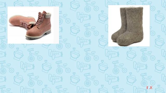 ??"ОБУВЬ. ГОЛОВНЫЕ УБОРЫ" │ Развитие речи │ Изучаем обувь. Изучаем головные уборы смотреть онлайн