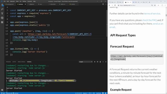 Build a Weather App With JavaScript смотреть онлайн