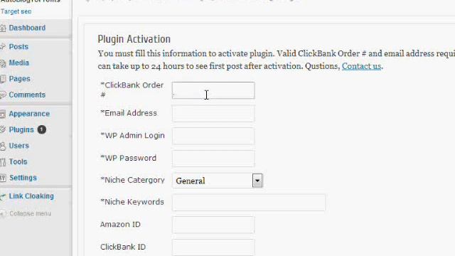 Auto Content - 100% Autopilot Wordpress Plugin смотреть онлайн