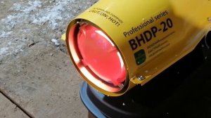 Дизельная пушка Баллу 20квт  Обзор