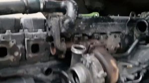 Замена турбины и коллектора,Ман тга