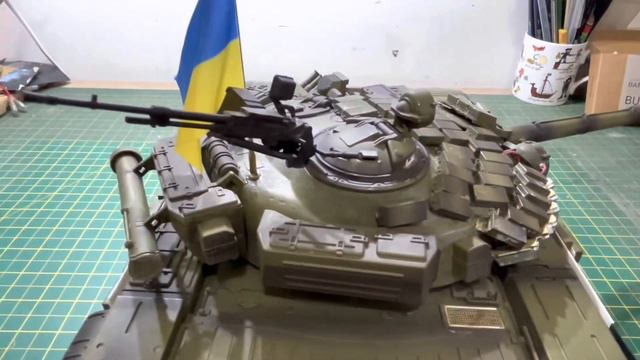 RC Tank Heng Long T-72 ERA/UKRAINIAN T-72AV, Haya CENTURION Factory Vid, And A Little Abrams! #mod