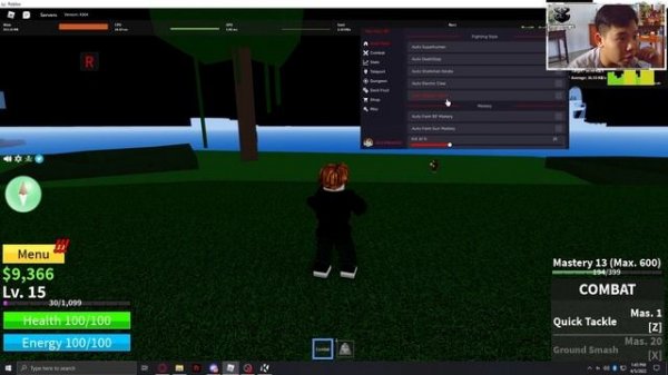 [Roblox] - Blox Fruits - Ren Hub: New Script Hack Auto Farm, Teleport, Aimbot, Boost FPS, vv...