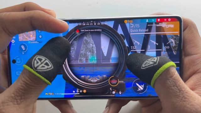 IQOO 12 Gaming Phone With Snapdragon 8 Gen 3 CPU Free Fire Gameplay Test Onetap Headshot Handcam