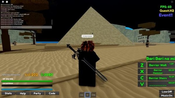 Bari Bari no mi showcase | Last Pirates (ROBLOX)