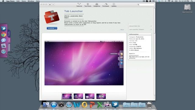 Tab Launcher for Mac Review смотреть онлайн