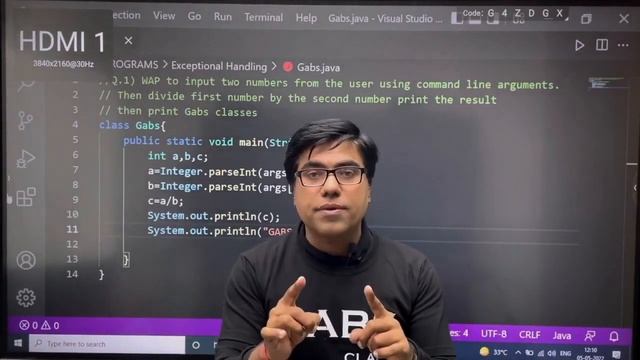 Exception Handling in Java | Java Full Course | Exception Handling java in hindi | GABS CLASSES JAV смотреть онлайн