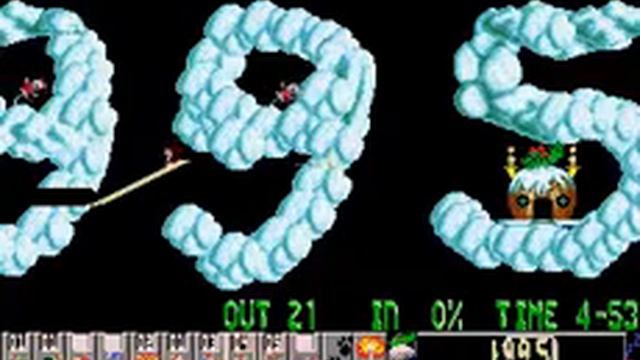 Holiday Lemmings 1994 level 7 смотреть онлайн