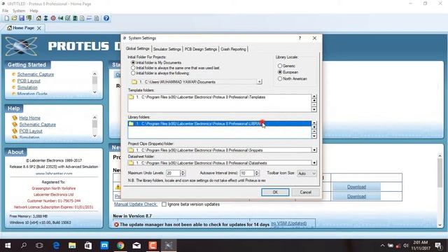 WINDOWS: FIX PROTEUS 8 "NO LIBRARIES FOUND" ERROR смотреть онлайн