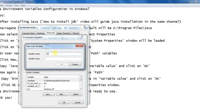 Java Environment Variables Configuration - Session 2 смотреть онлайн