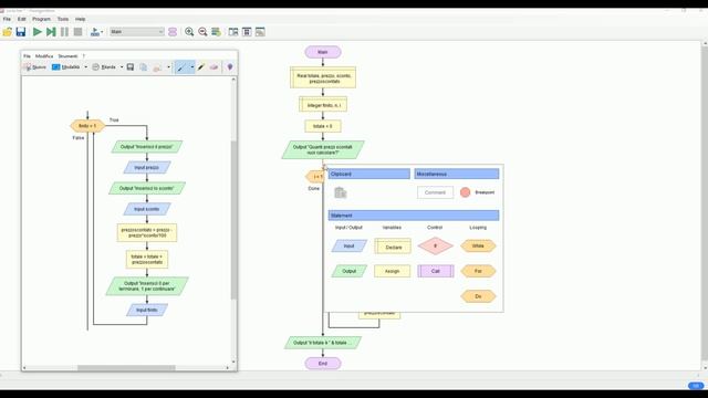 flowgorithm - Dal diagramma a Python - ciclo FOR смотреть онлайн