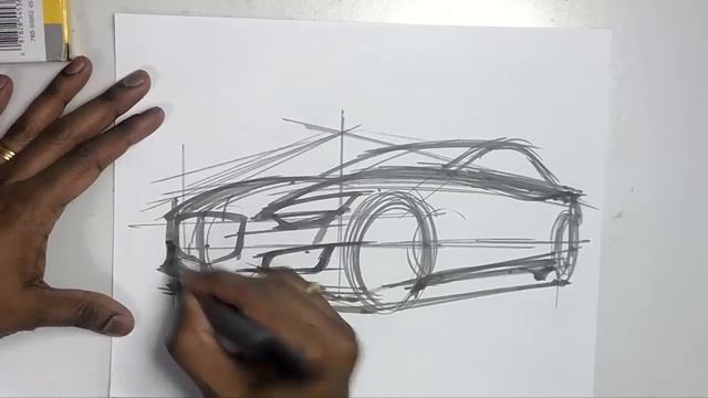 HOW TO SKETCH AND DESIGN - VEHICLE DESIGN AND SKETCHING TUTORIALS смотреть онлайн