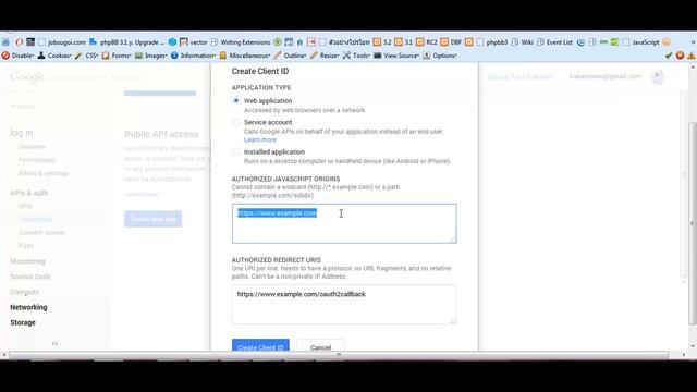 วิธีสร้าง API Access Google เพื่อทำให้ phpBB3.1 สามารถ login ผ่าน Google ได้ смотреть онлайн
