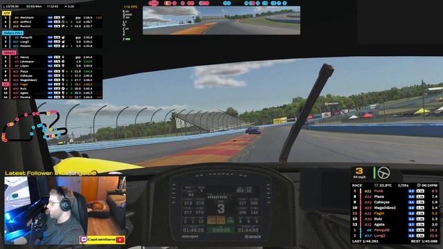 iRacing 2023 Season 4 Week 5 - IMSA @ Watkins Glen - Ferrari 296 смотреть онлайн